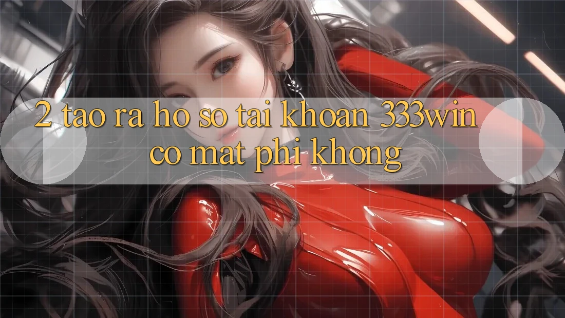 2. Tạo ra hồ sơ tài khoản 333win có mất phí không?