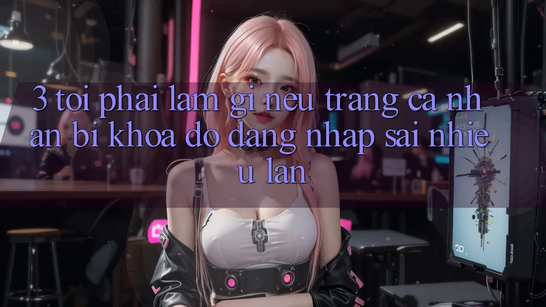 3. Tôi phải làm gì nếu trang cá nhân bị khóa do đăng nhập sai nhiều lần?