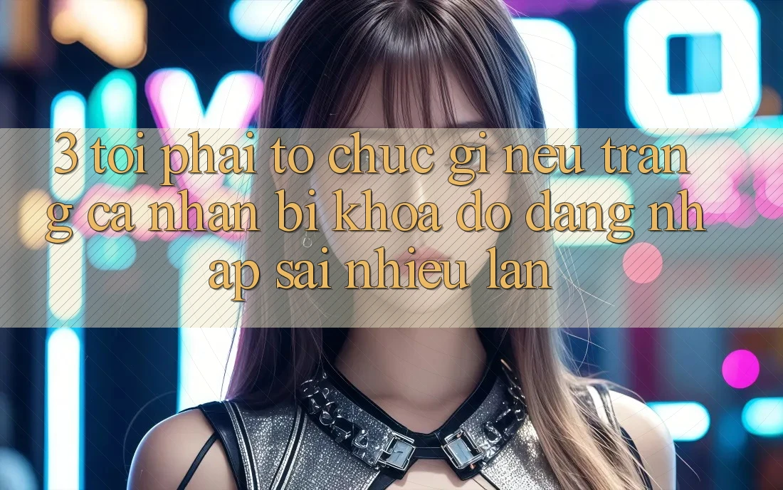 3. Tôi phải tổ chức gì nếu trang cá nhân bị khóa do đăng nhập sai nhiều lần?