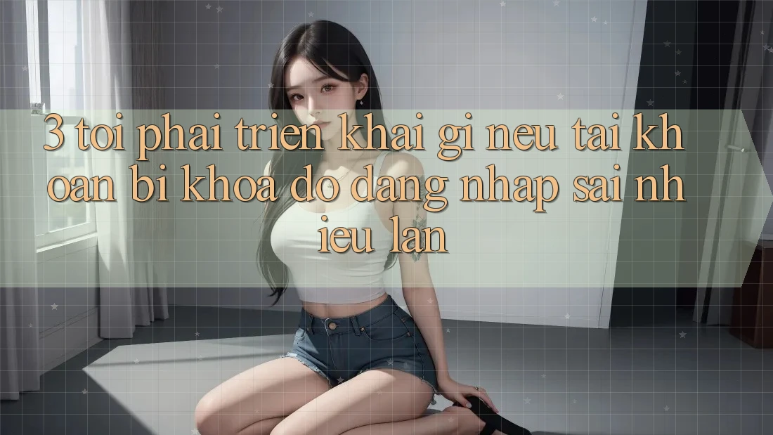 3. Tôi phải triển khai gì nếu tài khoản bị khóa do đăng nhập sai nhiều lần?