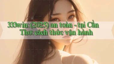 333win (2025) an toàn   tại Cần Thơ cách thức vận hành