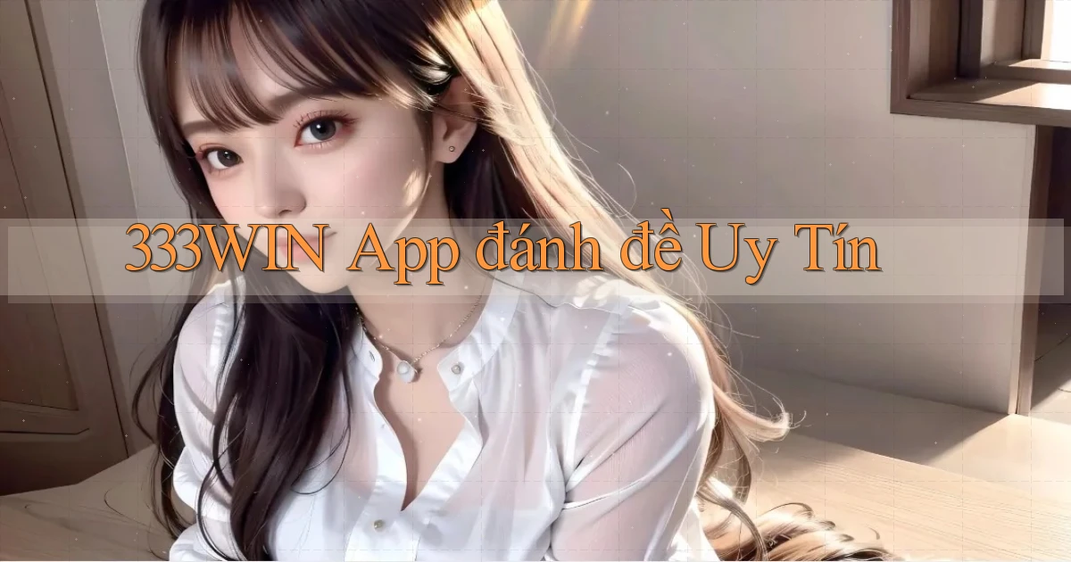 333win app đánh đề uy tín