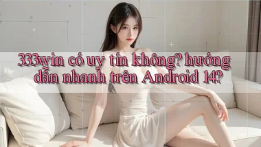 333win có uy tín không hướng dẫn nhanh trên Android 14