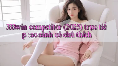 333win competitor (2025) trực tiếp so sánh có chú thích