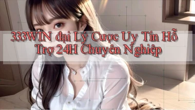 333win  đại lý cược uy tín hỗ trợ 24h chuyên nghiệp