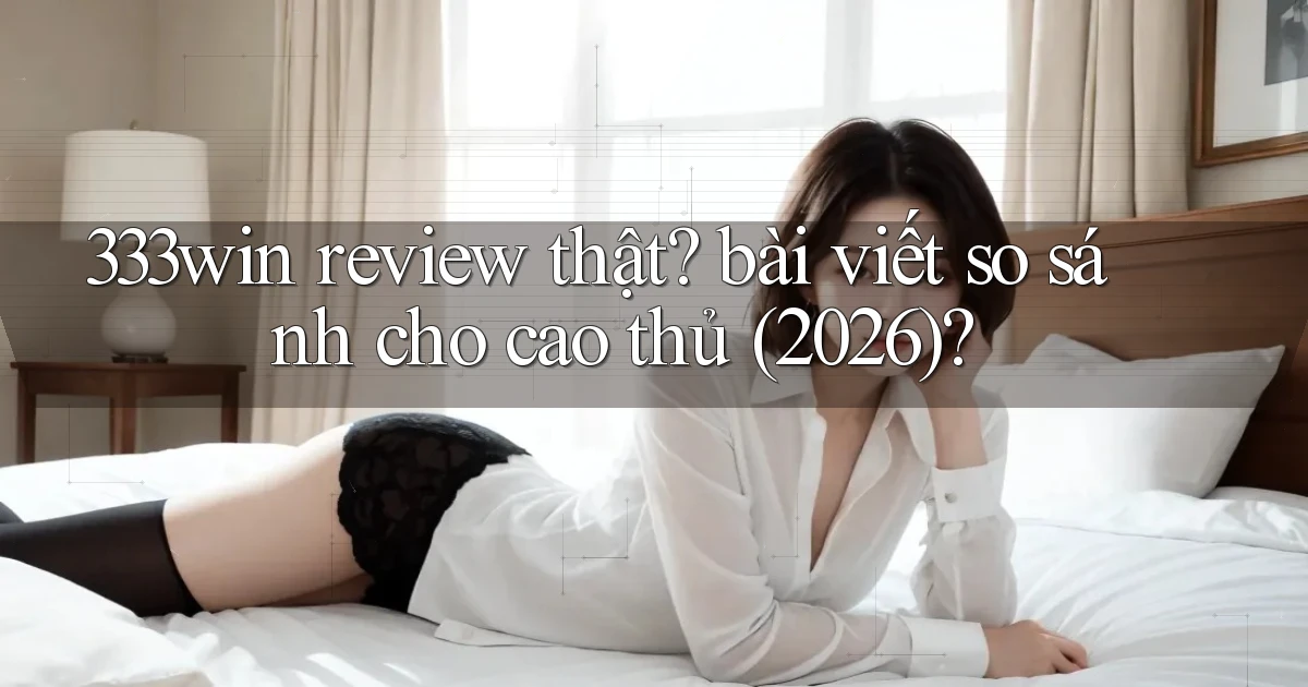 333win review thật bài viết so sánh cho cao thủ (2026)