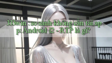 333win so sánh không cần tải app Android 12   RTP là gì