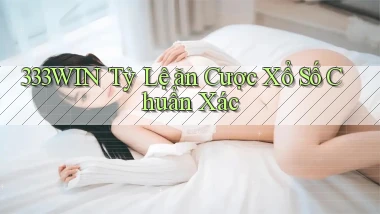 333win  tỷ lệ ăn cược xổ số chuẩn xác