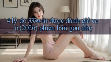 4 lý do 333win được đánh giá cao (2026) phiên bản gọn nhẹ