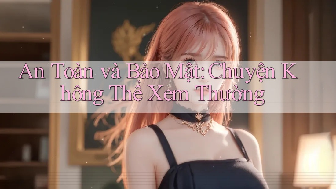 An Toàn và Bảo Mật: Chuyện Không Thể Xem Thường