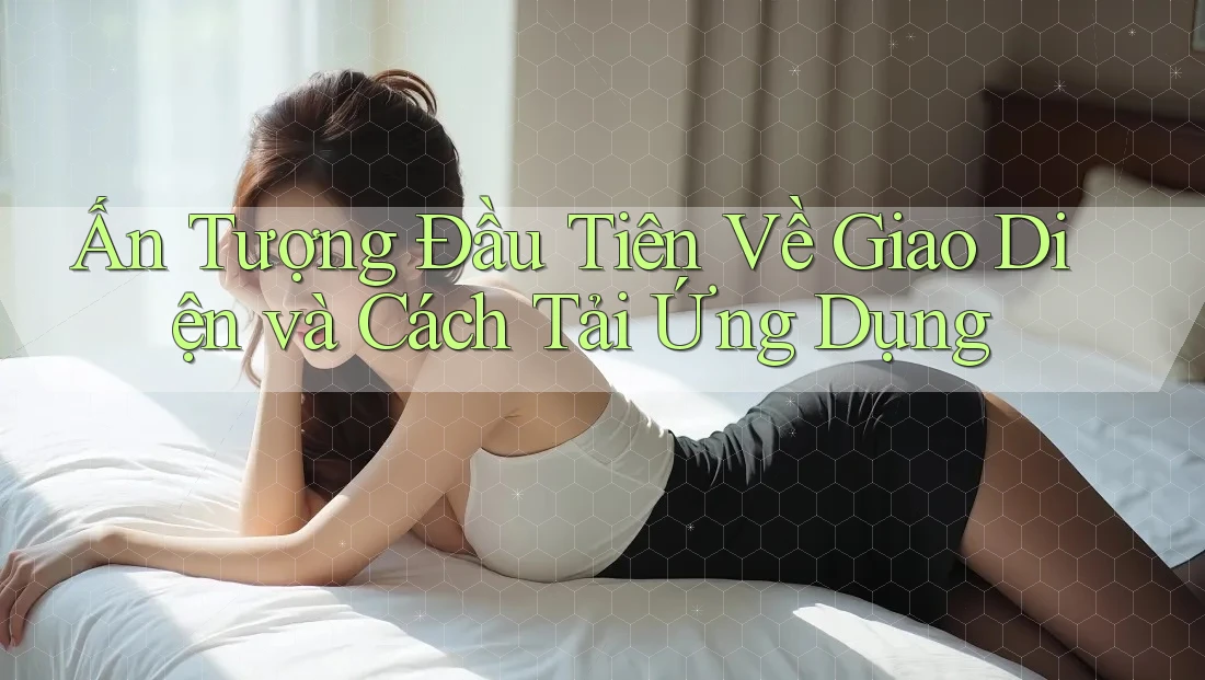 Ấn Tượng Đầu Tiên Về Giao Diện và Cách Tải Ứng Dụng