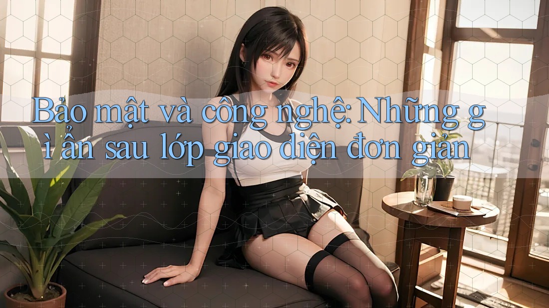 Bảo mật và công nghệ: Những gì ẩn sau lớp giao diện đơn giản