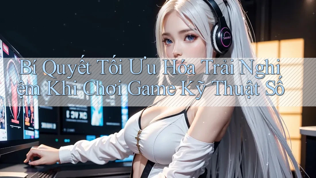 Bí Quyết Tối Ưu Hóa Trải Nghiệm Khi Chơi Game Kỹ Thuật Số
