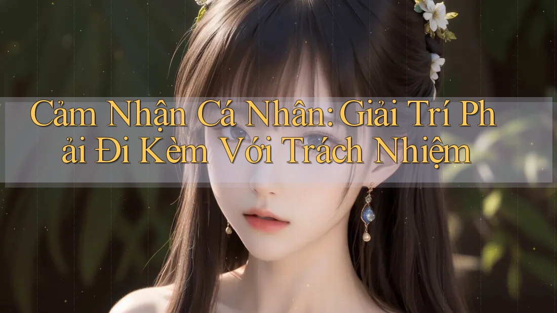 Cảm Nhận Cá Nhân: Giải Trí Phải Đi Kèm Với Trách Nhiệm