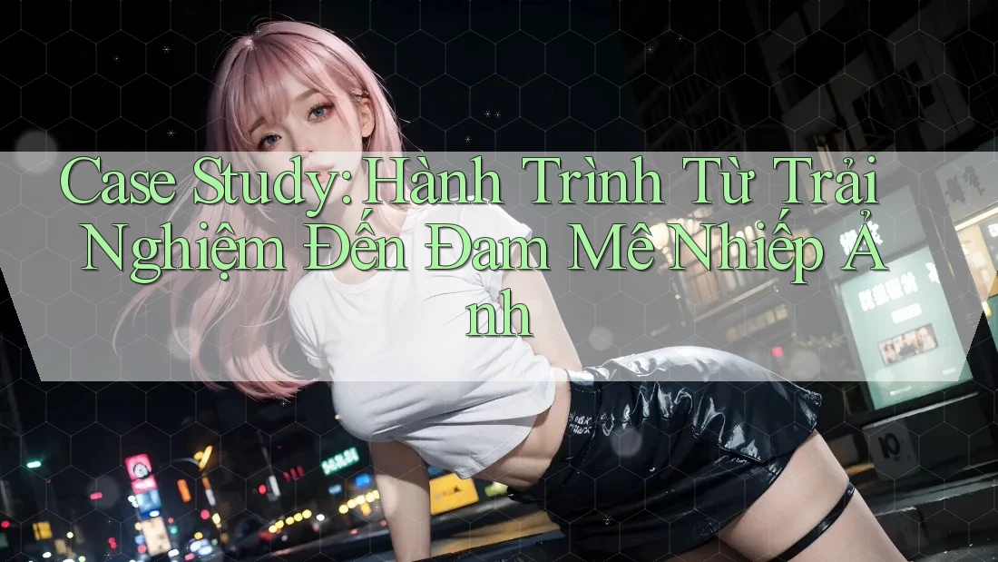 Case Study: Hành Trình Từ Trải Nghiệm Đến Đam Mê Nhiếp Ảnh