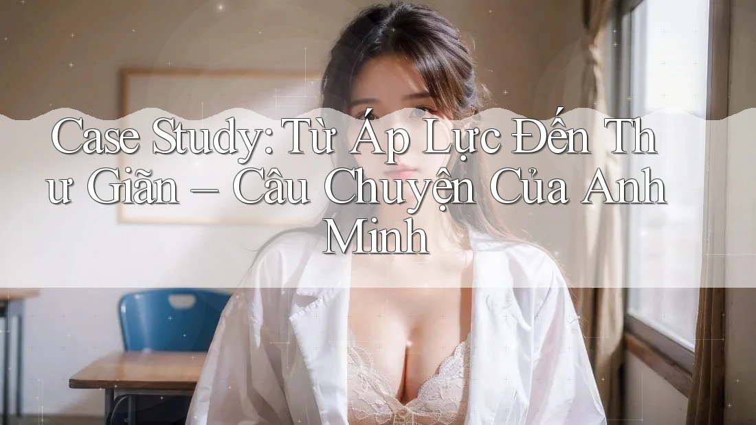 Case Study: Từ Áp Lực Đến Thư Giãn – Câu Chuyện Của Anh Minh