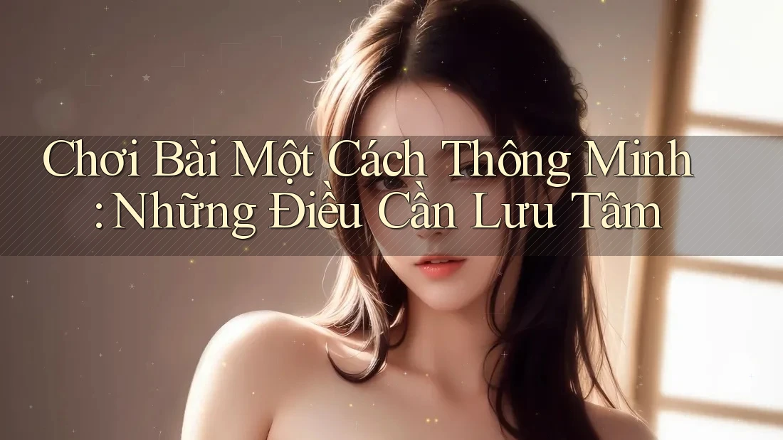 Chơi Bài Một Cách Thông Minh: Những Điều Cần Lưu Tâm