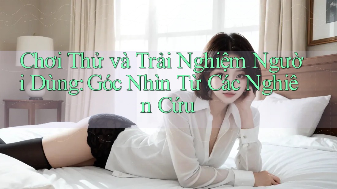 Chơi Thử và Trải Nghiệm Người Dùng: Góc Nhìn Từ Các Nghiên Cứu Chơi Thử và Trải Nghiệm Người Dùng: Góc Nhìn Từ Các Nghiên Cứu