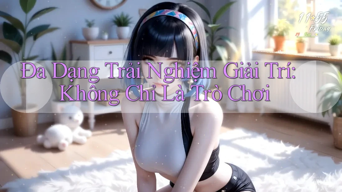 Đa Dạng Trải Nghiệm Giải Trí: Không Chỉ Là Trò Chơi