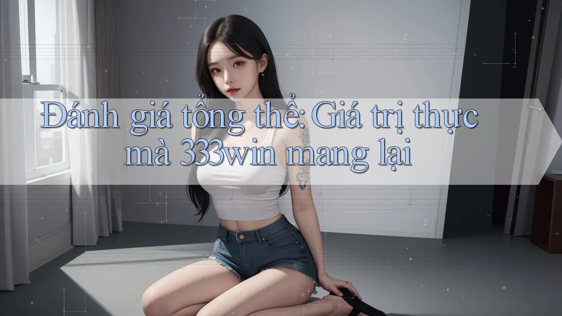 Đánh giá tổng thể: Giá trị thực mà 333win mang lại