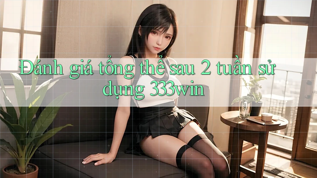 Đánh giá tổng thể sau 2 tuần sử dụng 333win