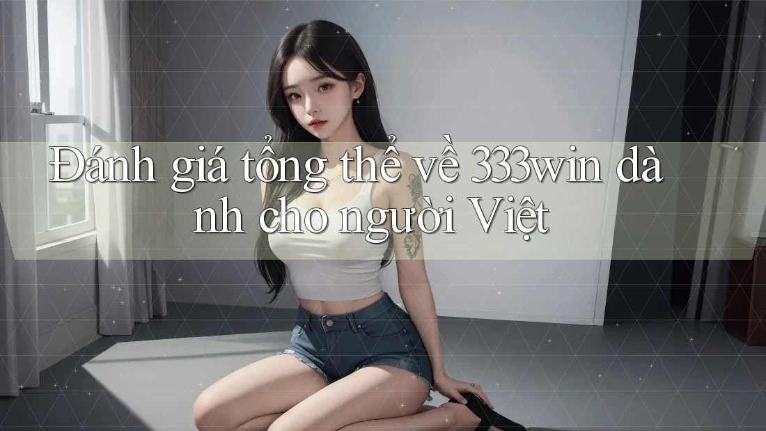 Đánh giá tổng thể về 333win dành cho người Việt