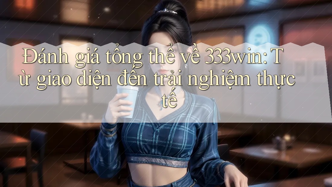 Đánh giá tổng thể về 333win: Từ giao diện đến trải nghiệm thực tế