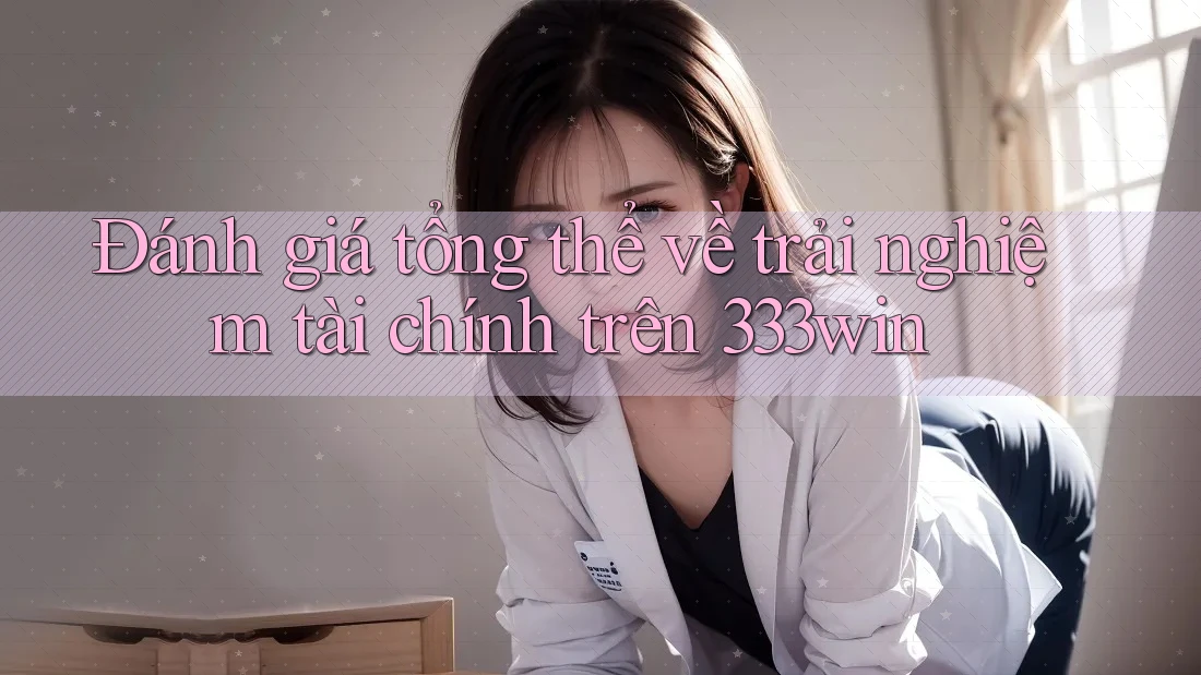 Đánh giá tổng thể về trải nghiệm tài chính trên 333win