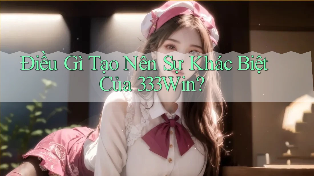 Điều Gì Tạo Nên Sự Khác Biệt Của 333Win?