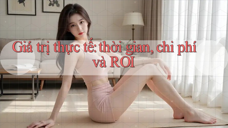 Giá trị thực tế: thời gian, chi phí và ROI