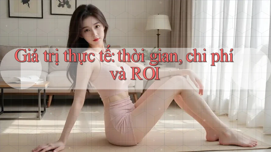 Giá trị thực tế: thời gian, chi phí và ROI Giá trị thực tế: thời gian, chi phí và ROI