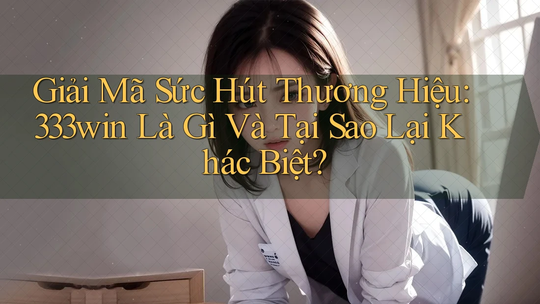 Giải Mã Sức Hút Thương Hiệu: 333win Là Gì Và Tại Sao Lại Khác Biệt?