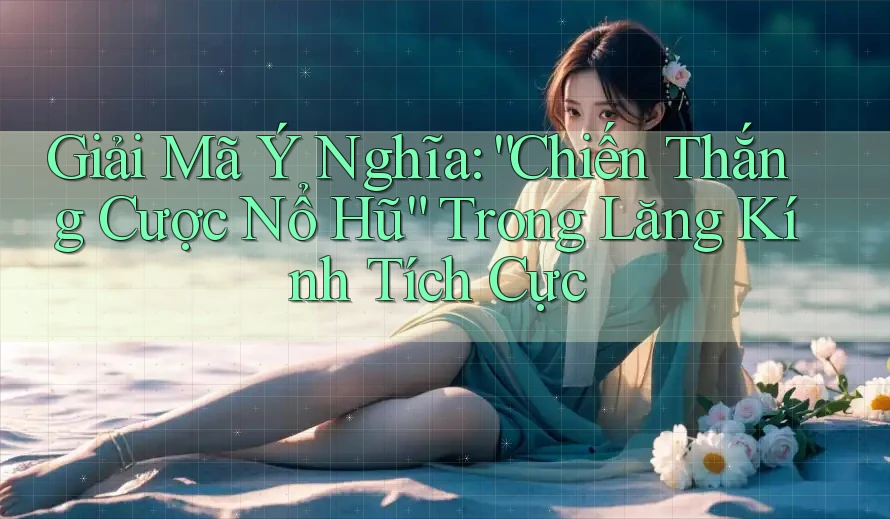 Giải Mã Ý Nghĩa: “Chiến Thắng Cược Nổ Hũ” Trong Lăng Kính Tích Cực