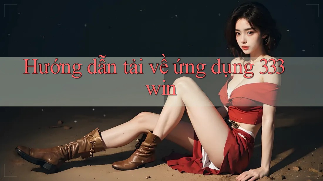 Hướng dẫn tải về ứng dụng 333win