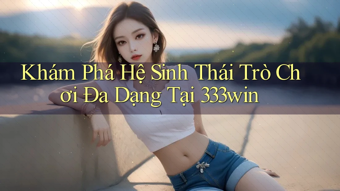 Khám Phá Hệ Sinh Thái Trò Chơi Đa Dạng Tại 333win