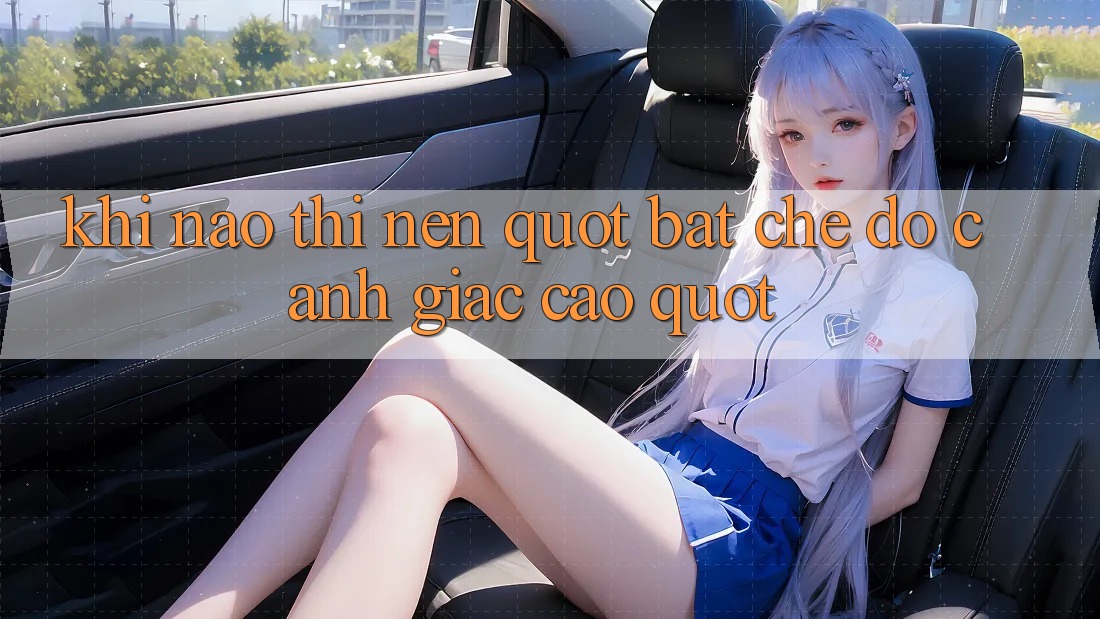 Khi Nào Thì Nên " Bật Chế Độ Cảnh Giác Cao" ?