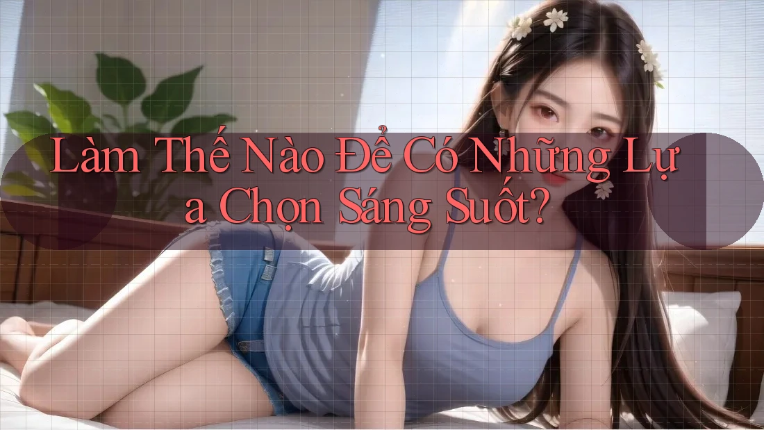 Làm Thế Nào Để Có Những Lựa Chọn Sáng Suốt?