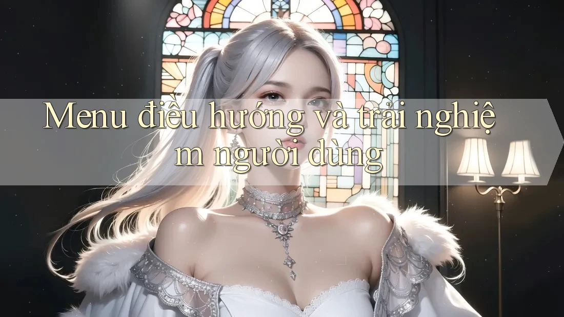 Menu điều hướng và trải nghiệm người dùng