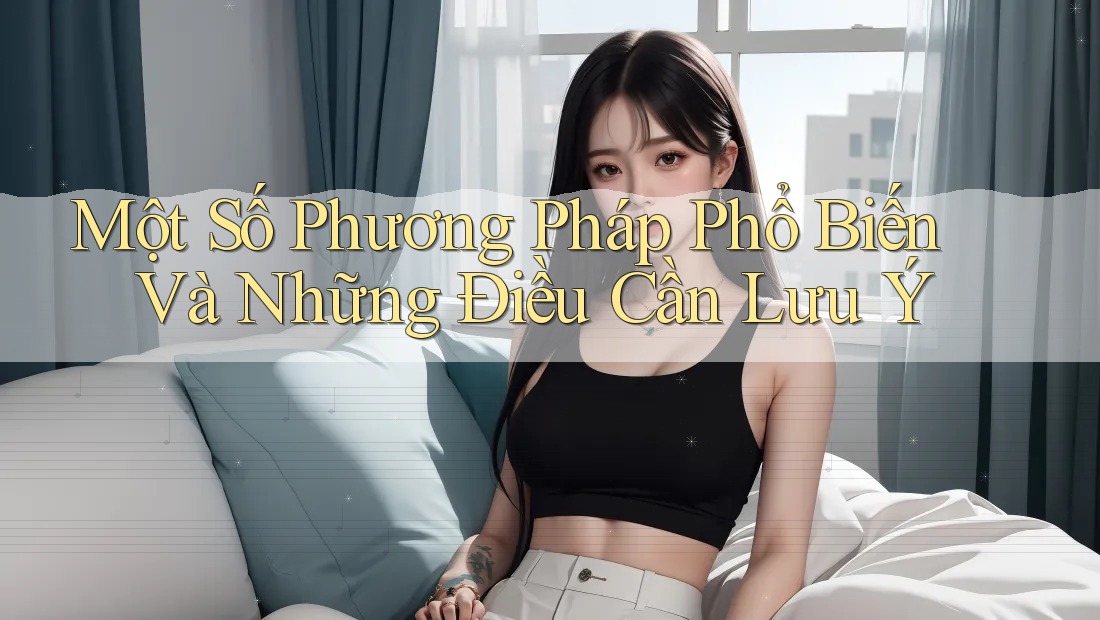 Một Số Phương Pháp Phổ Biến Và Những Điều Cần Lưu Ý Một Số Phương Pháp Phổ Biến Và Những Điều Cần Lưu Ý