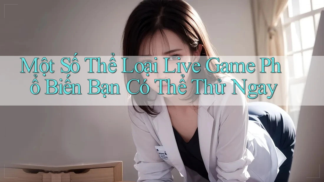 Một Số Thể Loại Live Game Phổ Biến Bạn Có Thể Thử Ngay