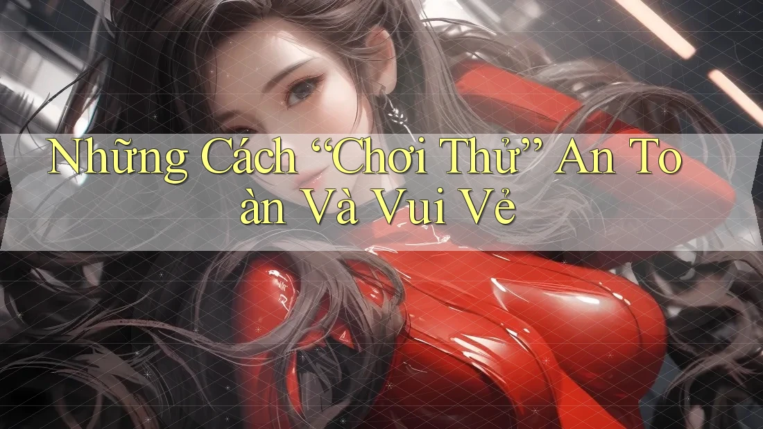 Những Cách “Chơi Thử” An Toàn Và Vui Vẻ