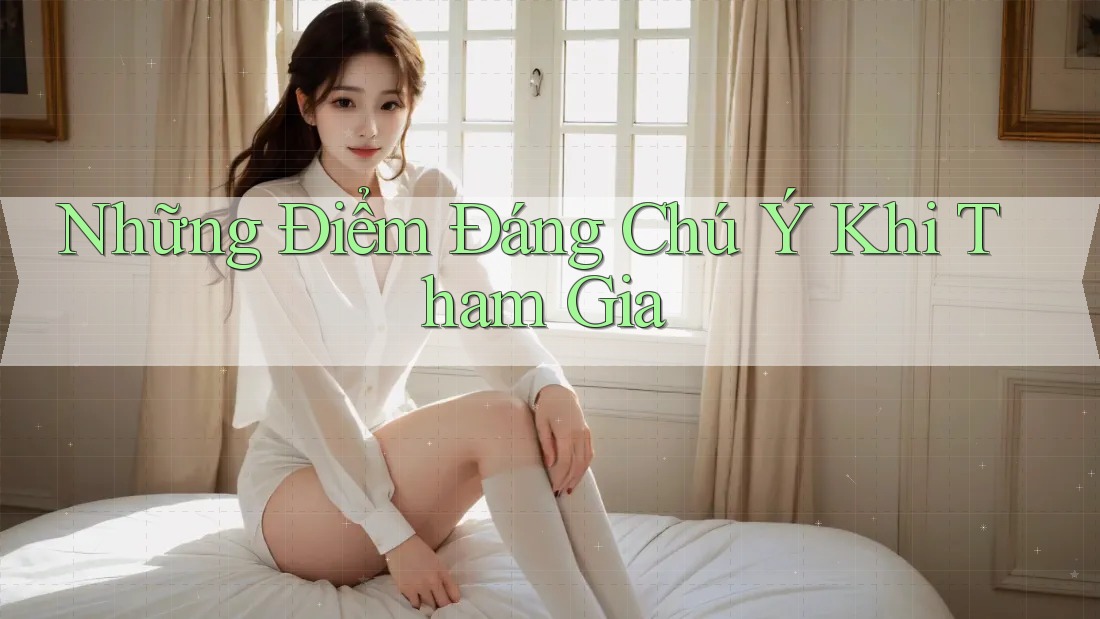 Những Điểm Đáng Chú Ý Khi Tham Gia Những Điểm Đáng Chú Ý Khi Tham Gia