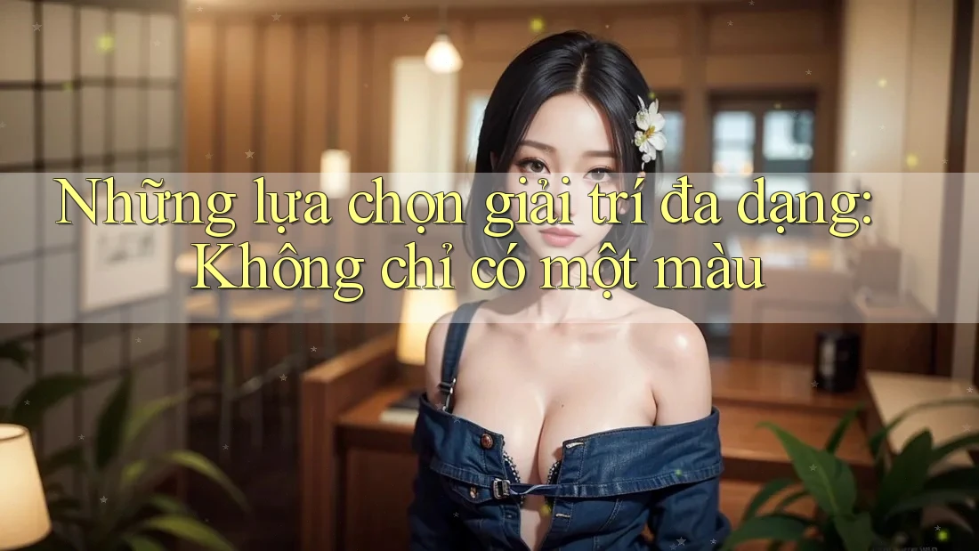 Những lựa chọn giải trí đa dạng: Không chỉ có một màu