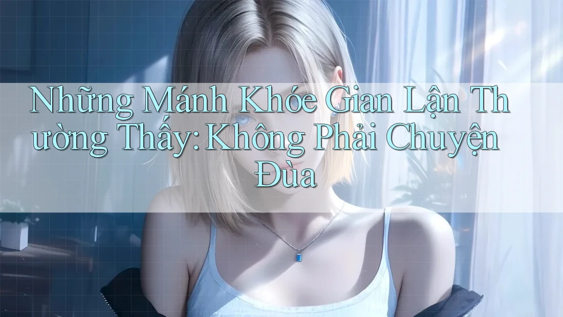 Những Mánh Khóe Gian Lận Thường Thấy: Không Phải Chuyện Đùa