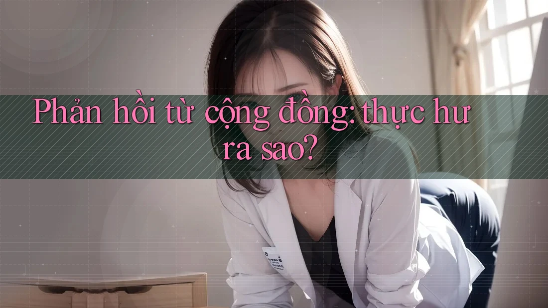 Phản hồi từ cộng đồng: thực hư ra sao?
