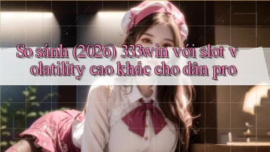 So sánh (2026) 333win với slot volatility cao khác cho dân pro