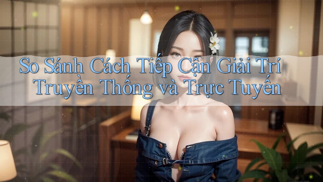 So Sánh Cách Tiếp Cận Giải Trí Truyền Thống và Trực Tuyến