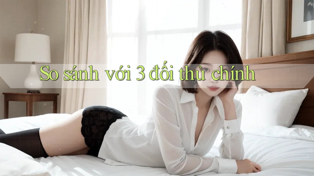 So sánh với 3 đối thủ chính