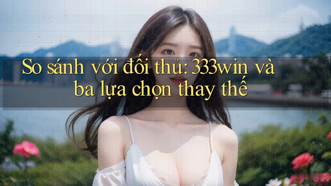 So sánh với đối thủ: 333win và ba lựa chọn thay thế