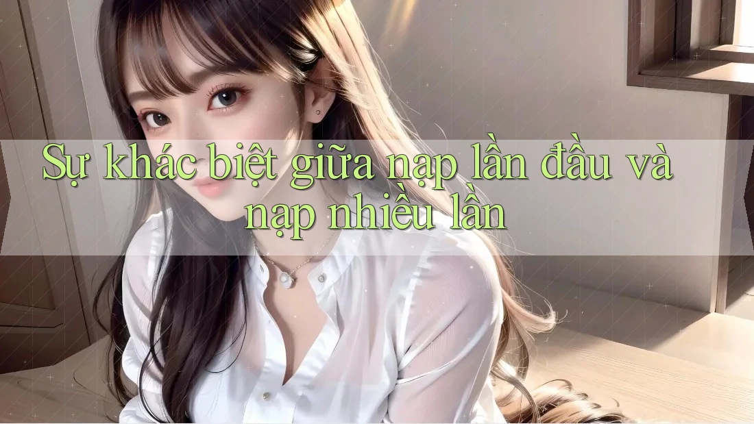 Sự khác biệt giữa nạp lần đầu và nạp nhiều lần